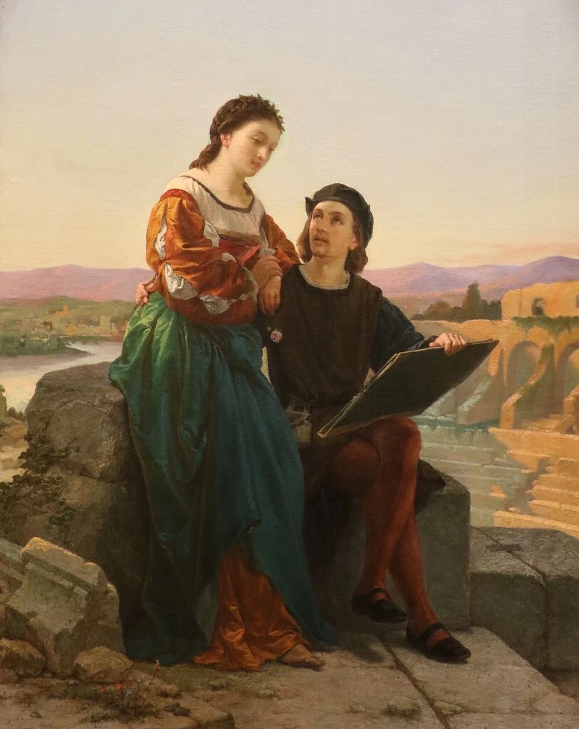 Raffaello e la Fornarina (1857 - 8)